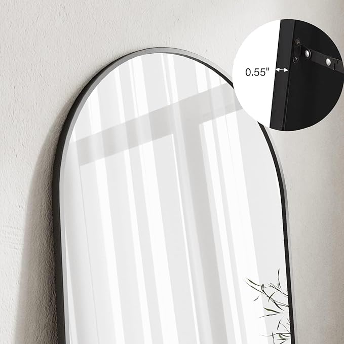 Full Length Mirror, Extra Large Wall Mirrors, Arch-Top Mirrors