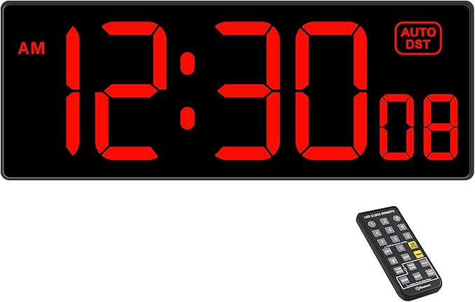 Soobest Digital Wall Clock