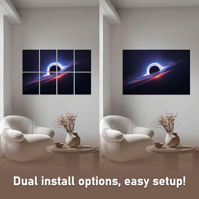 FurnoFlexArt Acoustic Panels Tiles Decorative Room Sound Proof Foam Absorbing