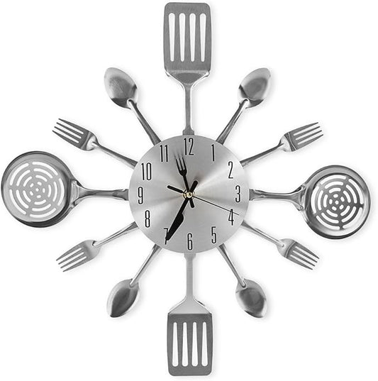 16 Inch Cutlery Kitchen Wall Clocks