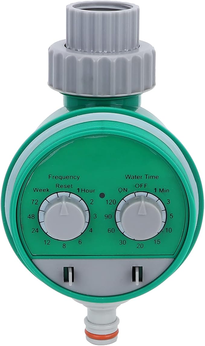 Zerodis Automatic Garden Water Irrigation Timer, Smart Electronic Watering System Controller with Programmable Settings for Garden Lawn Sprinkler System Plants Flower