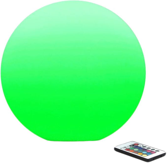 LED Globe Ball Light, Waterproof Rechargeable LED Bedside Table Lamp,Night Decorative Mood Light with 16 Color Change and 4 Flash Modes,Suits for Outdoor Indoor Decoration (15CM-Ball)