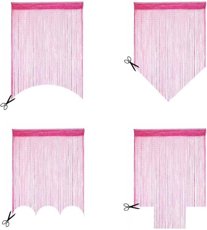 ave split Decorative Door String Curtain Wall Panel Fringe Window Room Divider