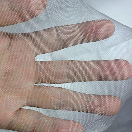 6.5Ftx 25Ft Mosquito Bug Insect Bird Net Barrier Hunting Blind Garden Netting for Protect Your Plant Fruits Flower
