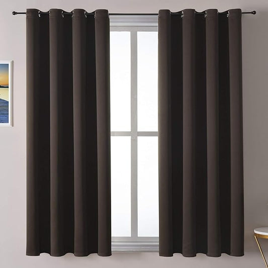 ChrisDowa Grommet Blackout Curtains