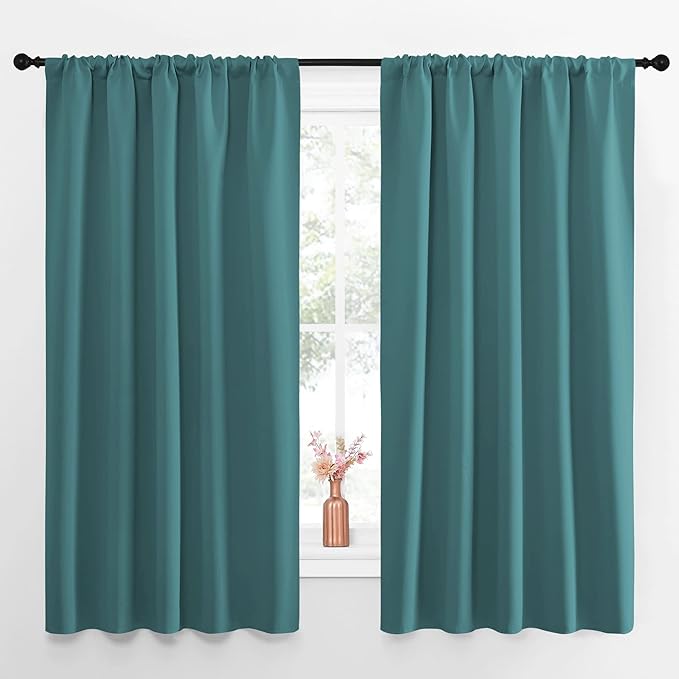 NICETOWN Kitchen Window Curtain Set