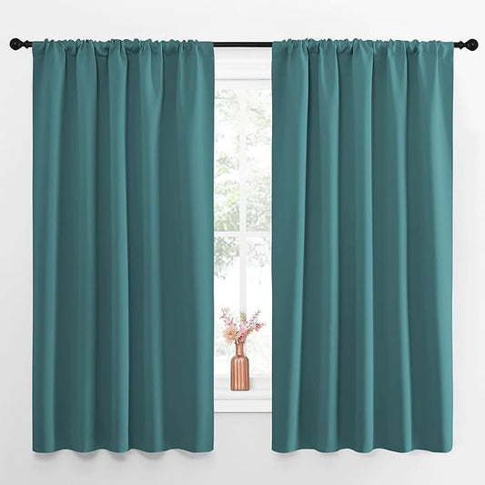 NICETOWN Kitchen Window Curtain Set