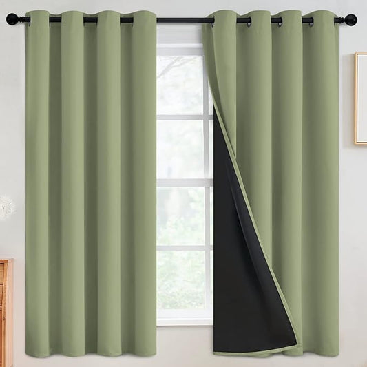SimpleHome 100% Blackout Curtains