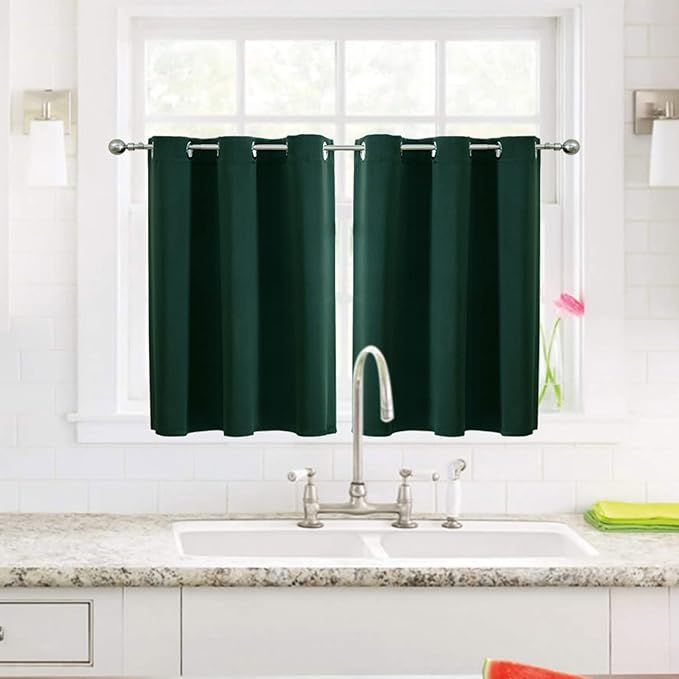 ChrisDowa Small Window Curtains