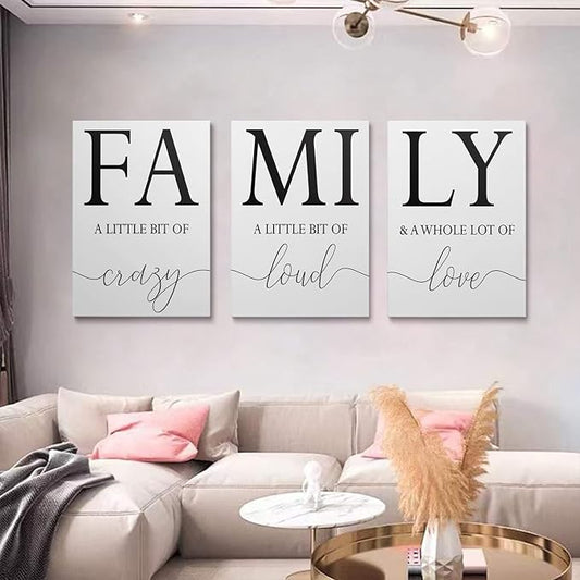 GUBIYU Home Family Wall Decor, Wall Art