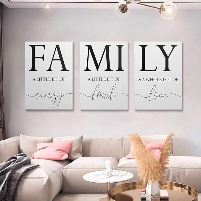 GUBIYU Home Family Wall Decor