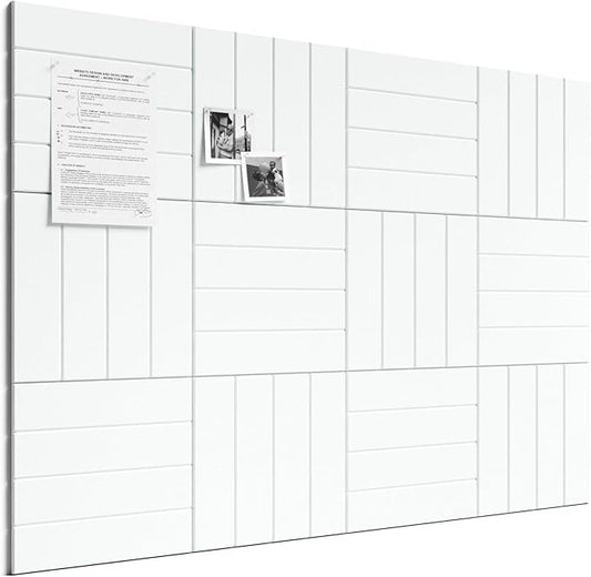 Bumusty Large Cork Board Alternative-48 x 36" Felt Bulletin Board Tiles