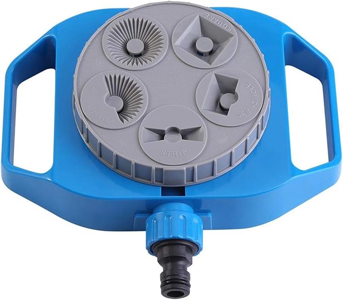 Atyhao Watering Sprinkler 5-Function Multi-use Lawn Irrigation System Plastic Pl Lawn Garden Crop