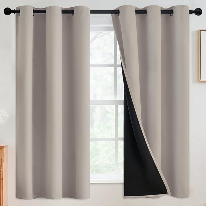 SimpleHome 100% Blackout Curtains