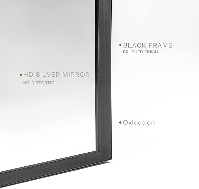 Arched Wall Mirror for Bathroom