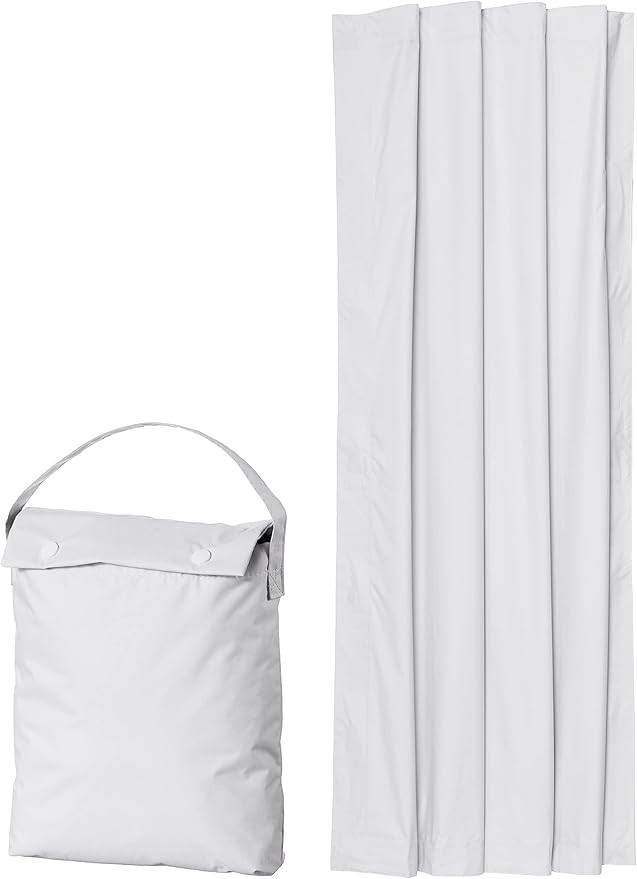 Amazon Basics Portable Room Darkening Light Blocking Blackout Curtain Shade