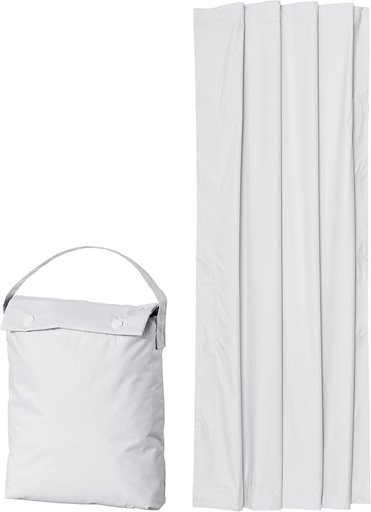 Amazon Basics Portable Room Darkening Light Blocking Blackout Curtain Shade