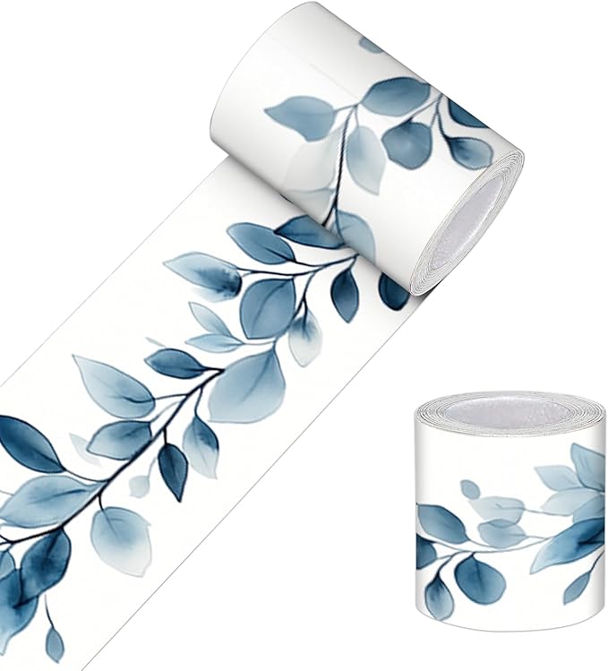 HOMETITUTE Wallpaper Border Peel and Stick Self Adhesive Decorative Wall Trim
