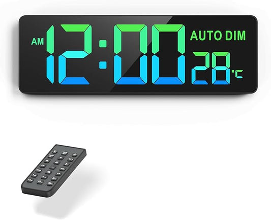 REACHER 16.5" Large Digital Wall Timer Clock
