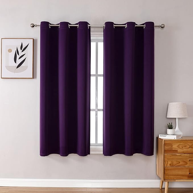 ChrisDowa Grommet Blackout Curtains