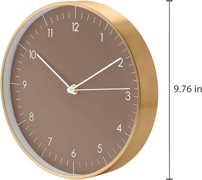 LUUK LIFESTYLE 10” Wall Clock