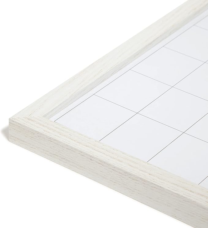 U Brands Rustic Monthly Dry Erase Board