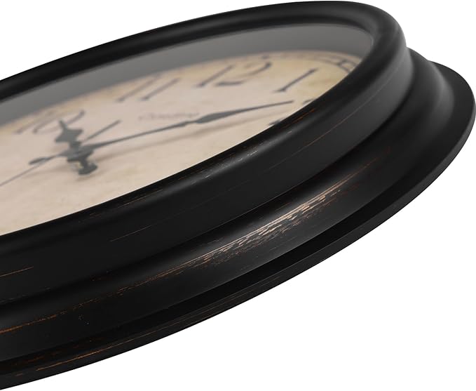 Crosstime 16 Inch Large Vintage Wall Clock