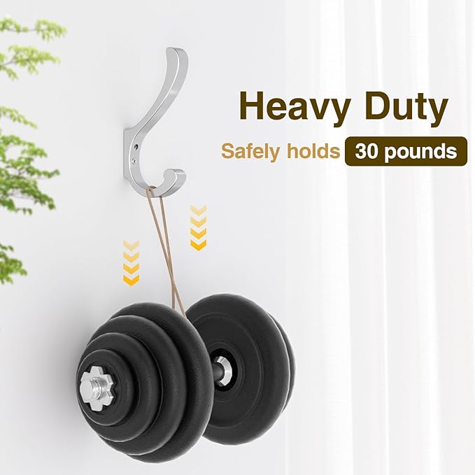 Coat Hooks Wall Mount for Hanging