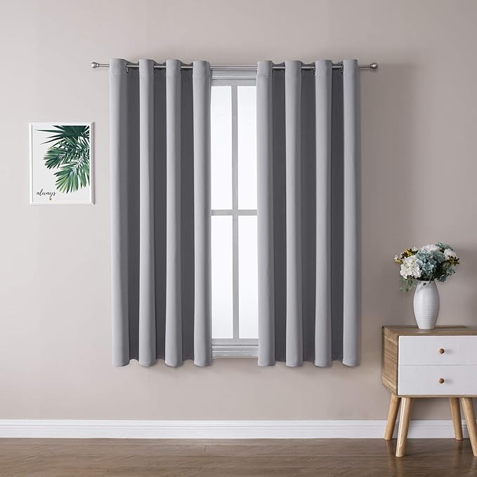 ChrisDowa Grommet Blackout Curtains