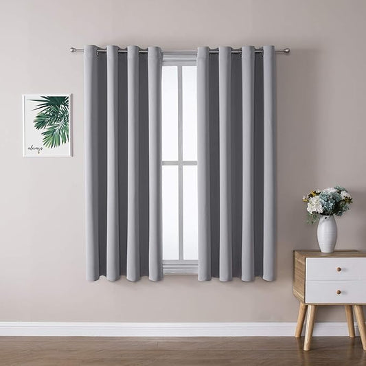 ChrisDowa Grommet Blackout Curtains