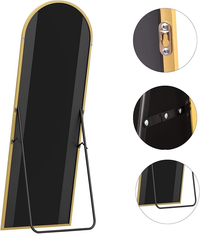 Full Length Mirror, Oversized Standing Mirror, Hanging or Leaning Against Wall
