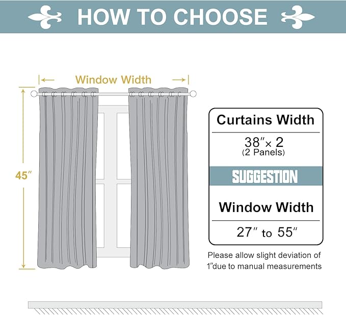 ChrisDowa Grommet Blackout Curtains