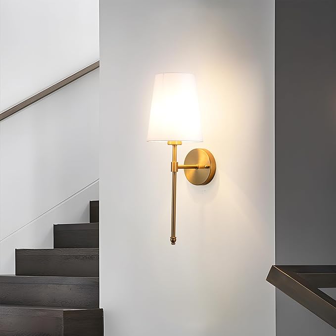 YHCDLAMP Battery Operated Wall Sconces Set of 2, Rechargeable Wireless Wall