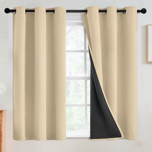 SimpleHome 100% Blackout Curtains