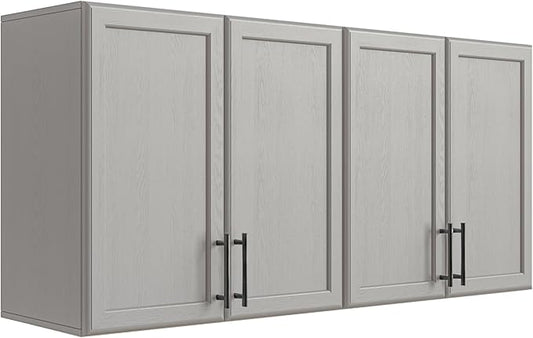 FIMELLO 47.2" W Wall Cabinets for Laundry Room, Kitchen Wall Cabinets, Hanging