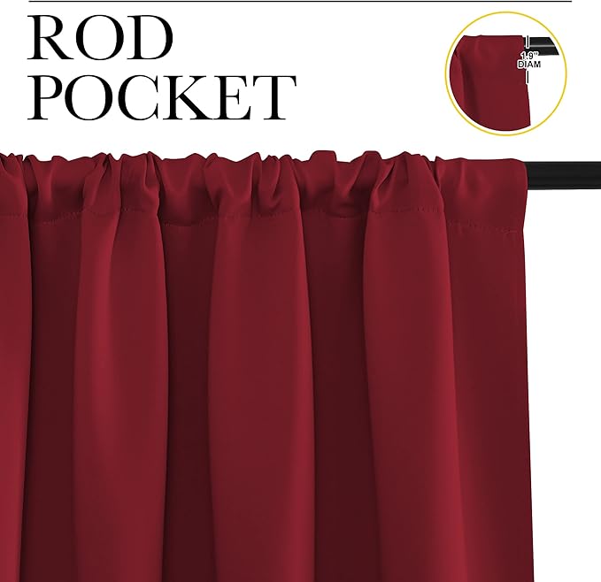 NICETOWN Room Darkening Curtains