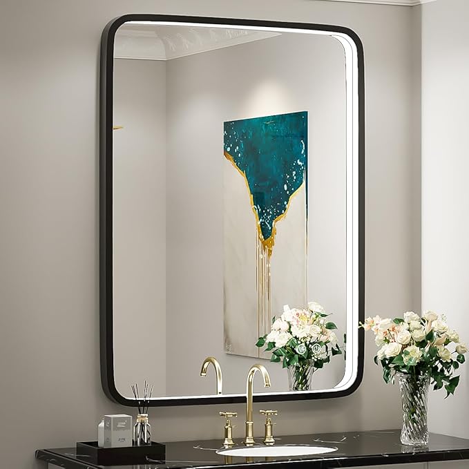 32x24 Inch LED Bathroom Mirror