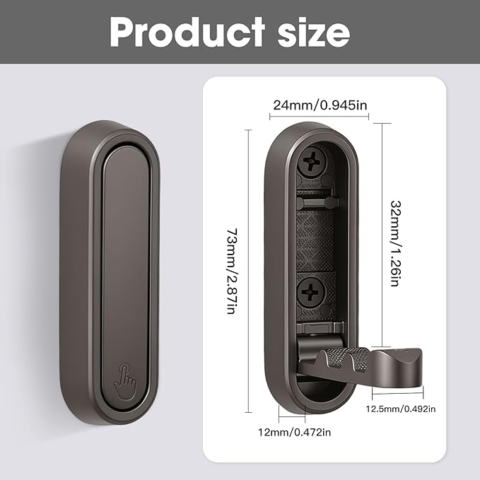 Dntorx Folding Coat Hooks
