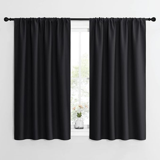 NICETOWN Black Out Curtain Panels
