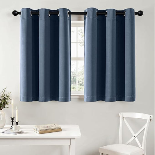 MIULEE Blackout Curtains for Bedroom Living Room 2 Panels, Thermal Insulated