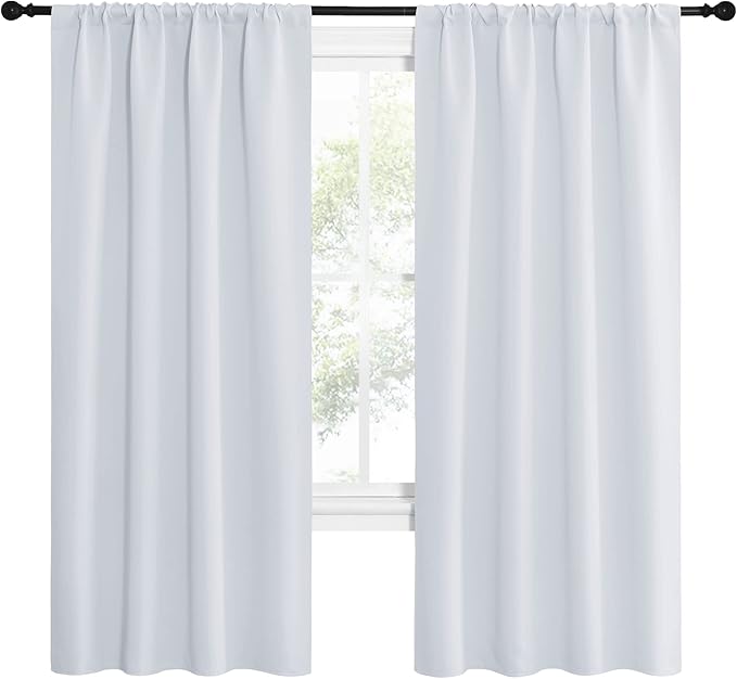 NICETOWN Kitchen Room Darkening Curtains
