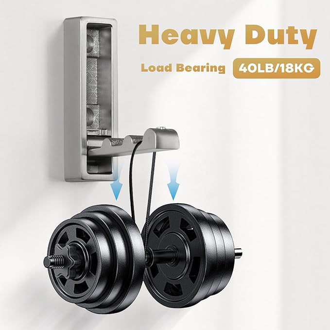 Folding Wall Hook, Heavy Duty Zinc Alloy No Rust Fold Up Hooks