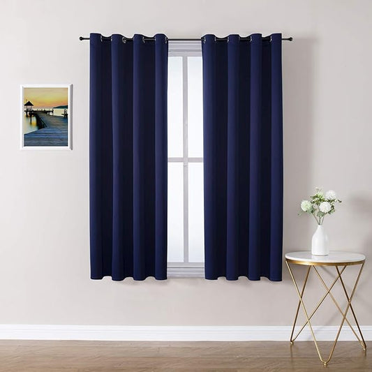 ChrisDowa Grommet Blackout Curtains