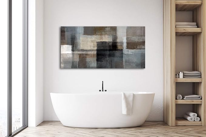 Cao Gen Decor Art A62475 Canvas Prints Abstract Wall Art Print Paintings Grey