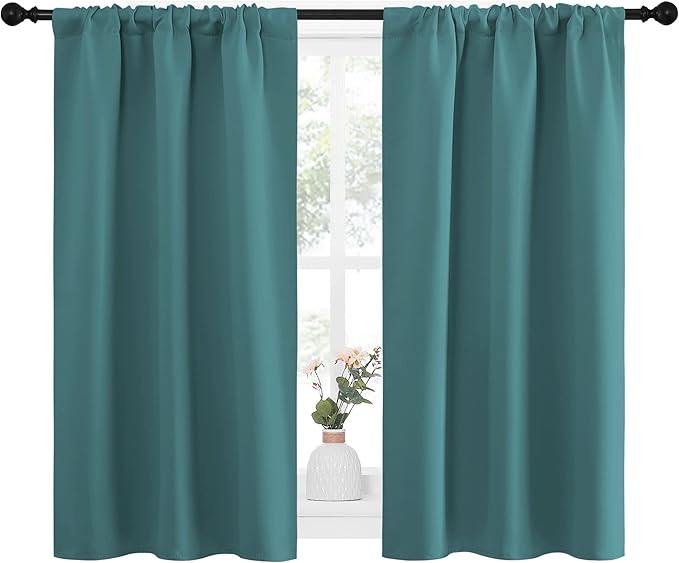 NICETOWN Kitchen Curtains, Privacy & Light Block Out Window Curtains & Drapes