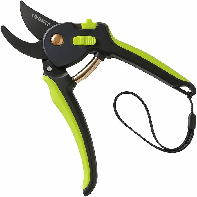 Ultra Sharp Pruning Shears Hedge Clipper â Cuts 3X Easier, Dual-Size Opening, Weak Hand Arthritis Clippers, Rust-Resistant Pruner, Effortlessly Cuts