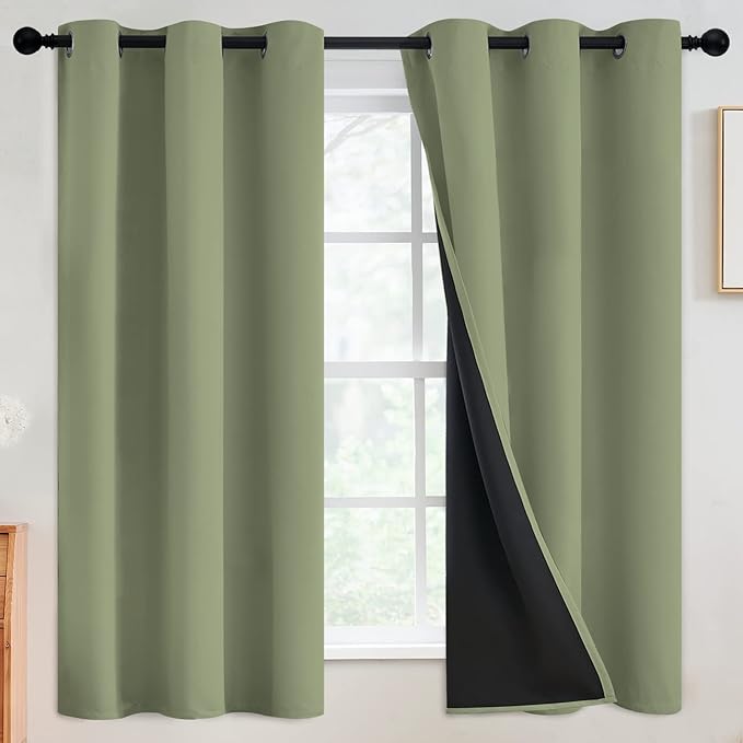 SimpleHome 100% Blackout Curtains