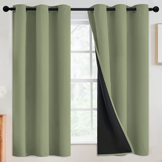 SimpleHome 100% Blackout Curtains