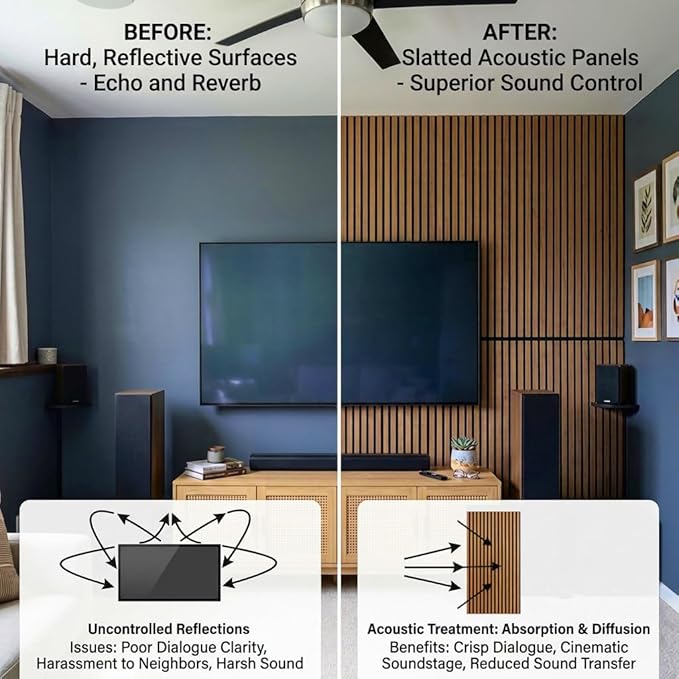 Wood Slat Wall Panels