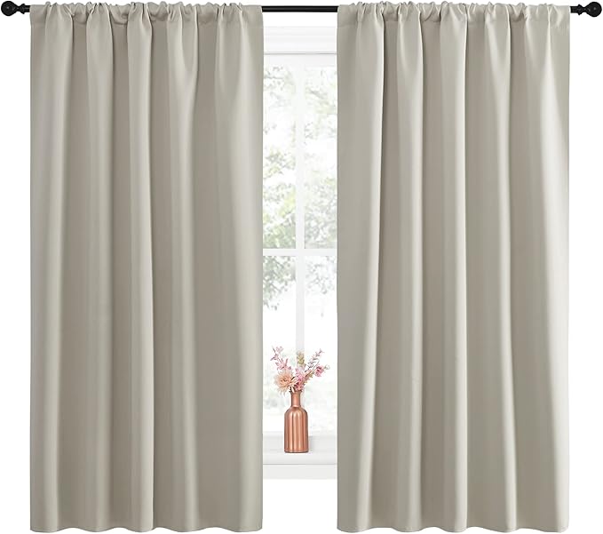 NICETOWN Blackout Curtains for Living Curtains, Room Darkening Window Curtain